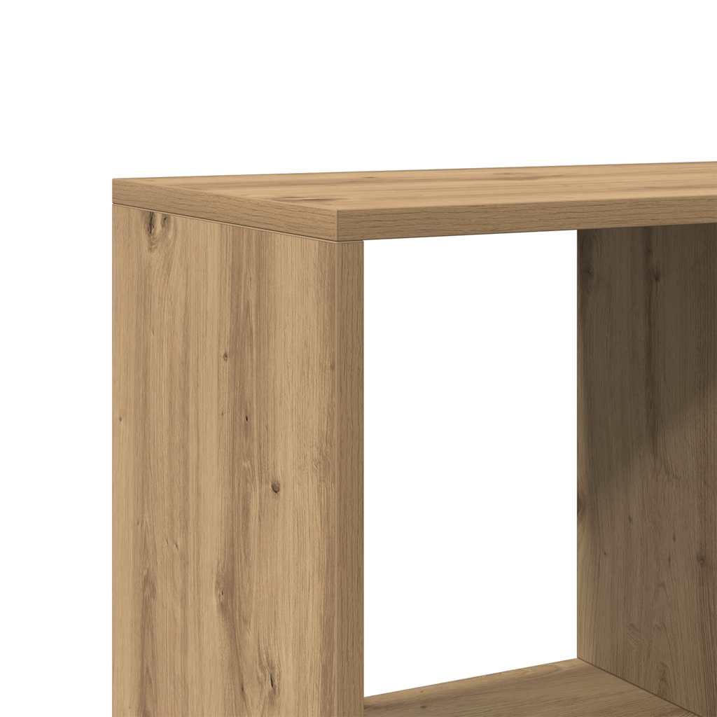 Bibliothèque chêne artisanal 102x29x143 cm bois d'ingénierie - XIOS