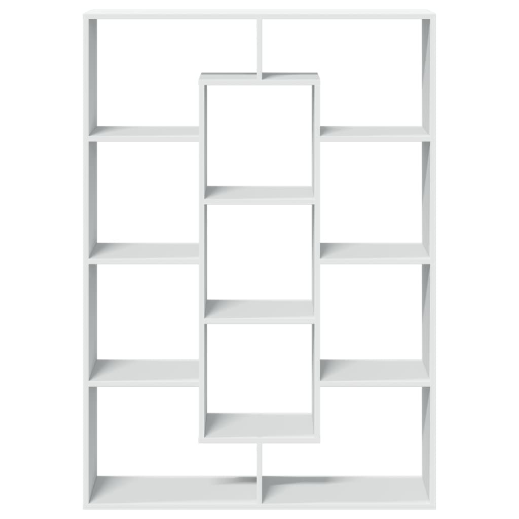 Bibliothèque blanc 102x29x143 cm bois d'ingénierie - XIOS