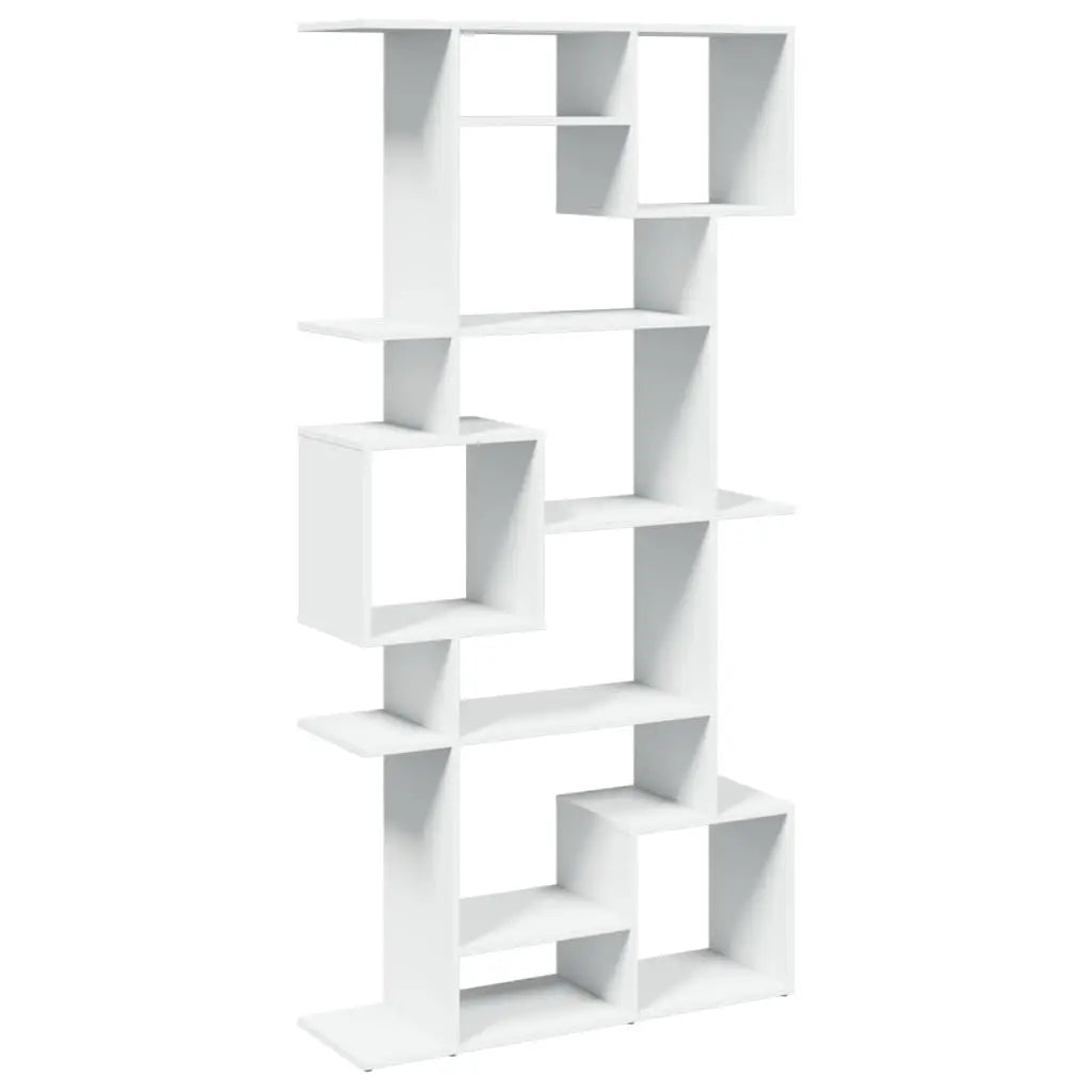 Bibliothèque blanc 92x29x188 cm bois d’ingénierie - XIOS