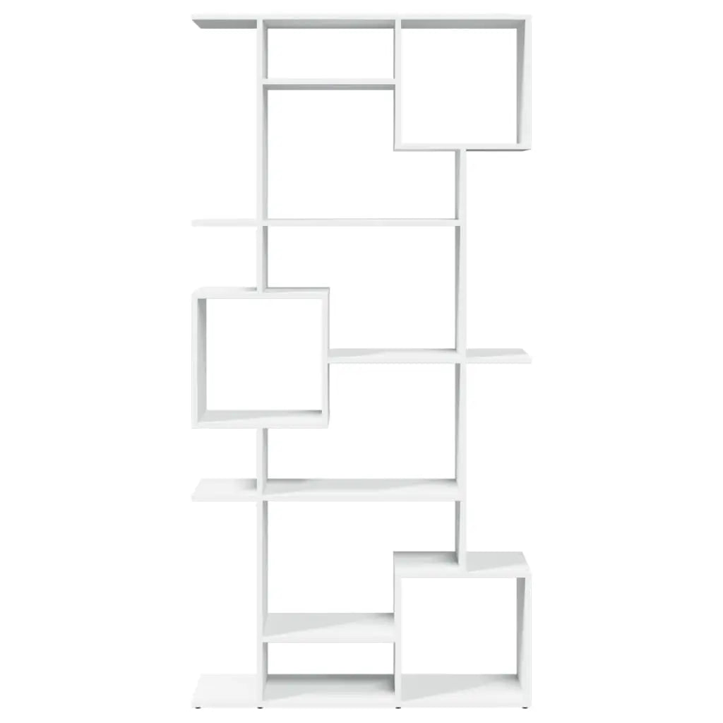Bibliothèque blanc 92x29x188 cm bois d’ingénierie - XIOS