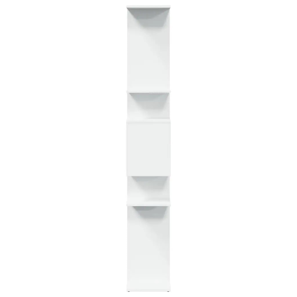 Bibliothèque blanc 92x29x188 cm bois d’ingénierie - XIOS
