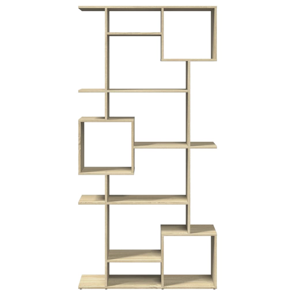 Bibliothèque chêne sonoma 92x29x188 cm bois d'ingénierie - XIOS