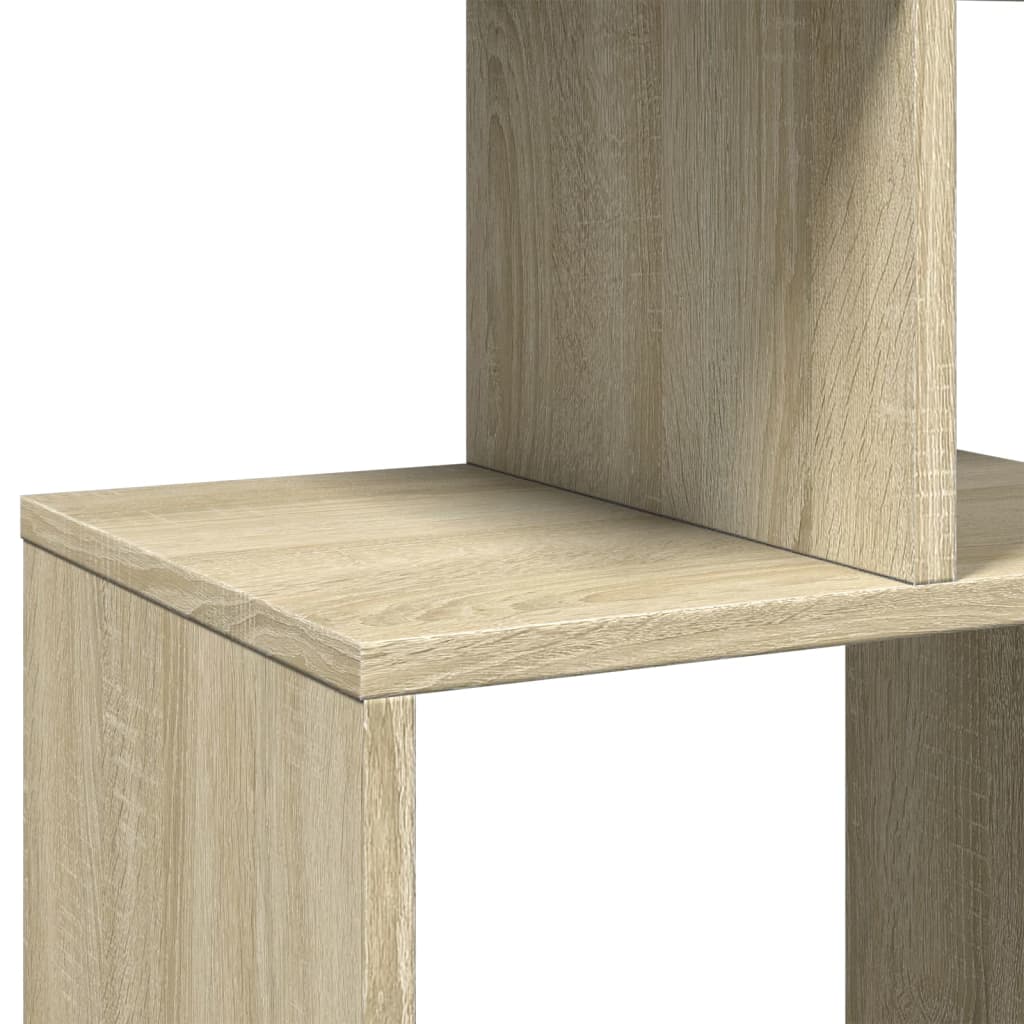 Bibliothèque chêne sonoma 92x29x188 cm bois d'ingénierie - XIOS