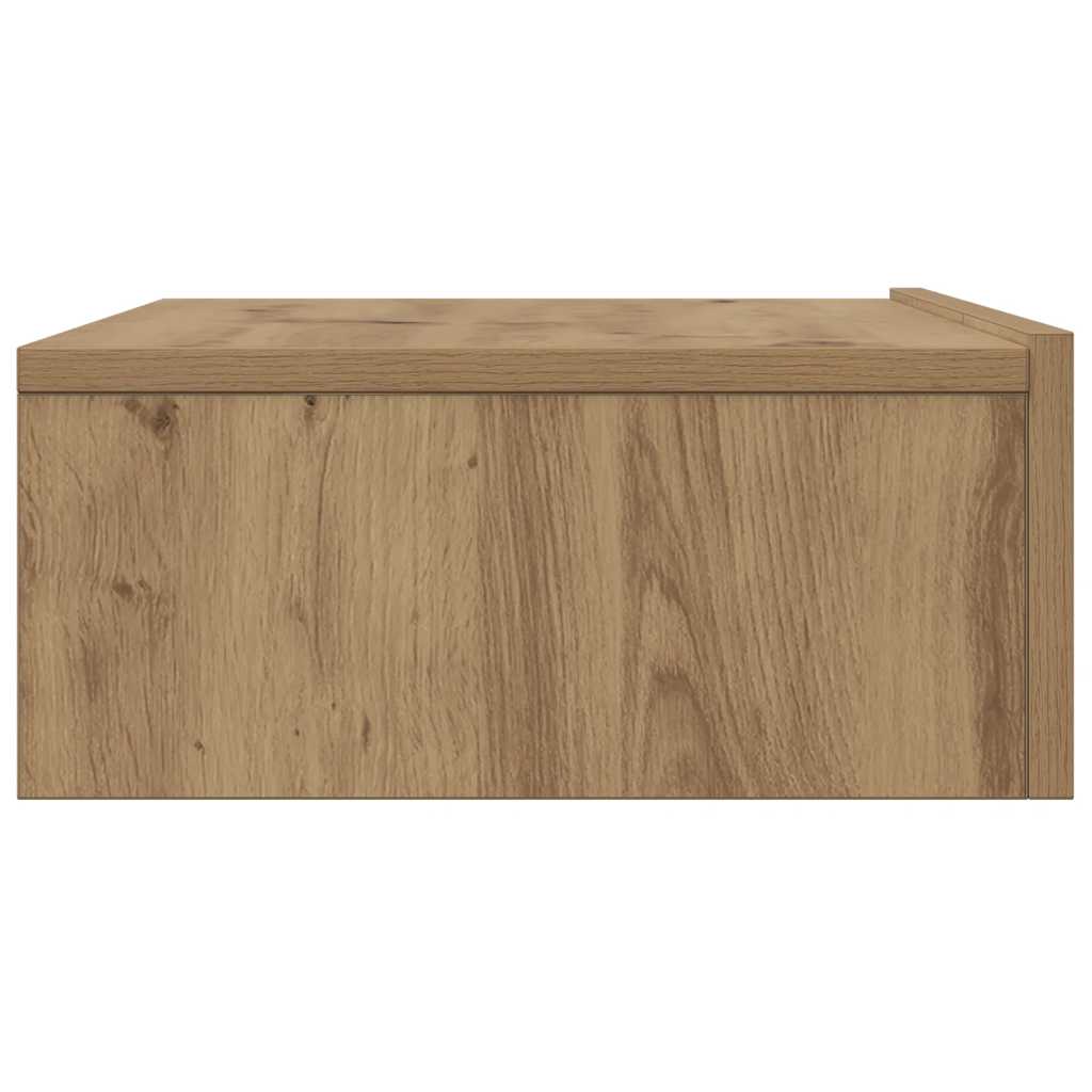 Meuble TV avec éclairages LED chêne artisanal 60x35x15,5 cm - XIOS