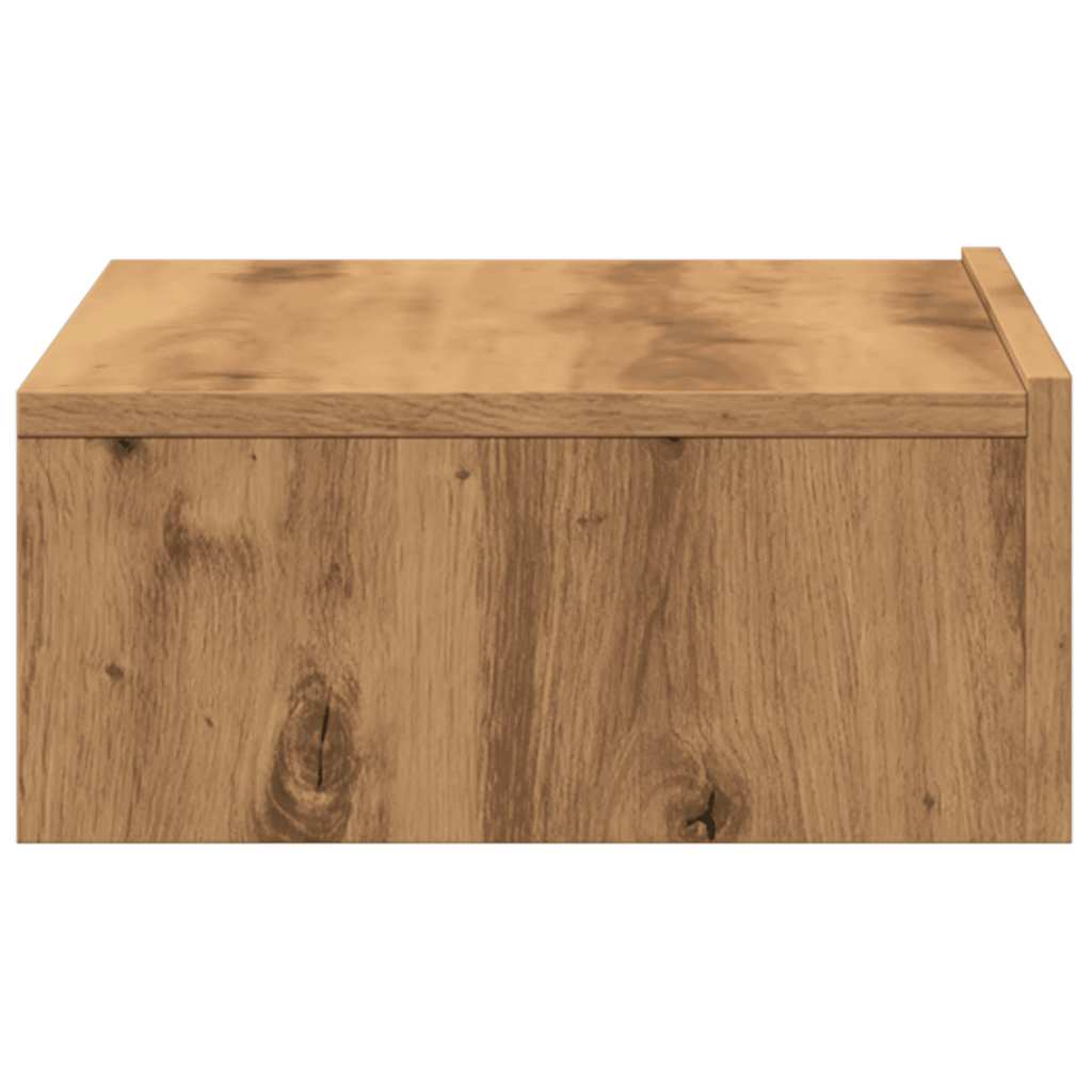 Meubles TV avec éclairages LED 2 pcs chêne artisanal - XIOS
