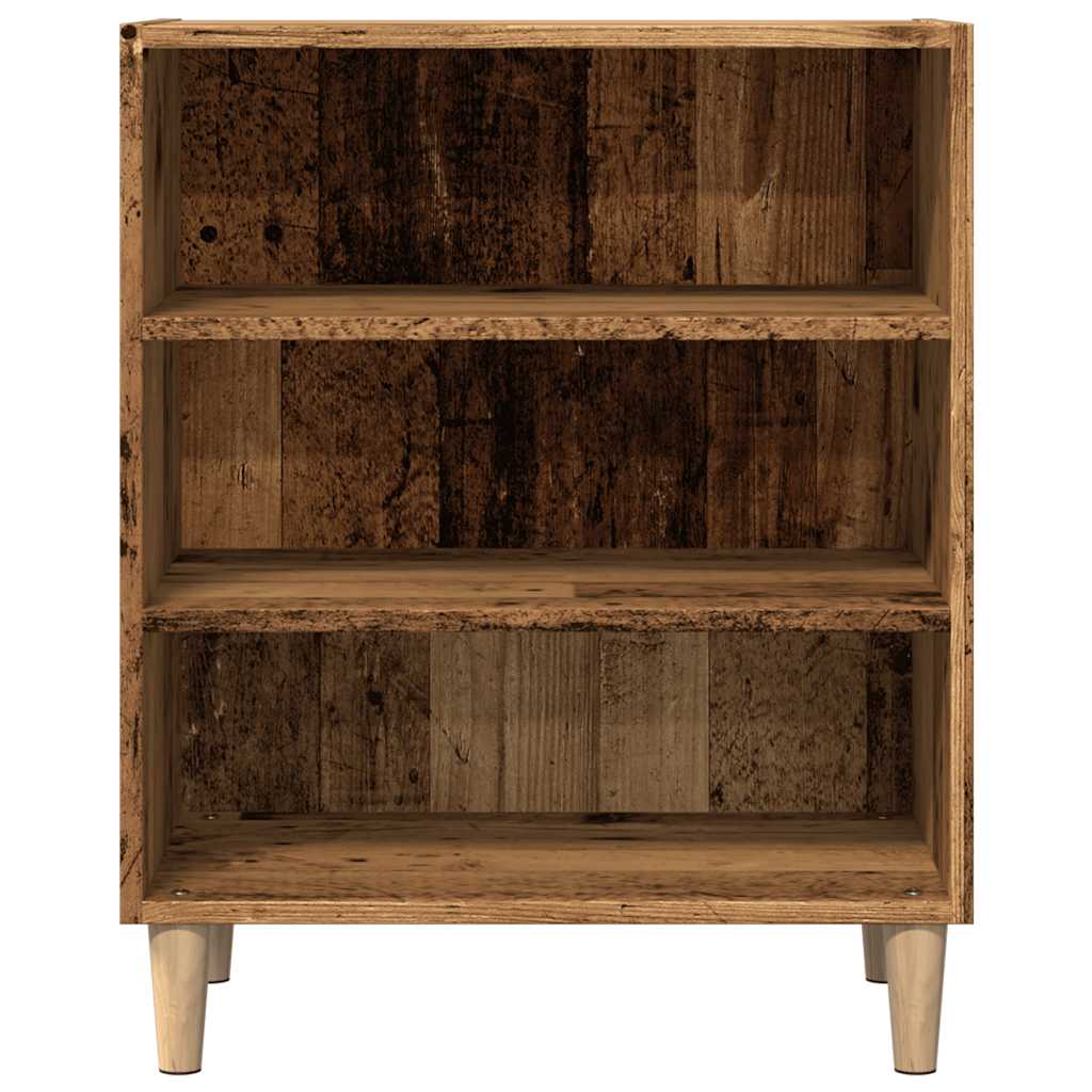 Buffet vieux bois 57x35x75 cm bois d'ingénierie - XIOS