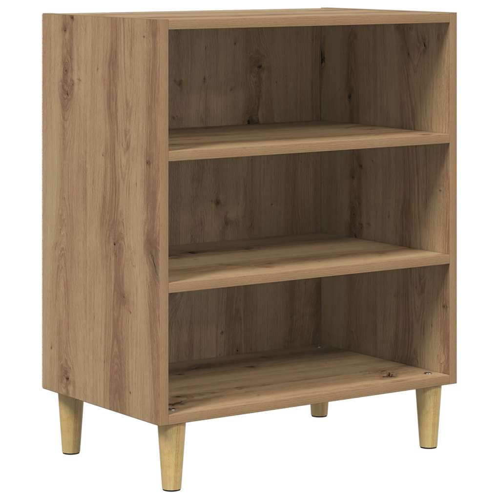 Buffet chêne artisanal 57x35x75 cm bois d'ingénierie - XIOS