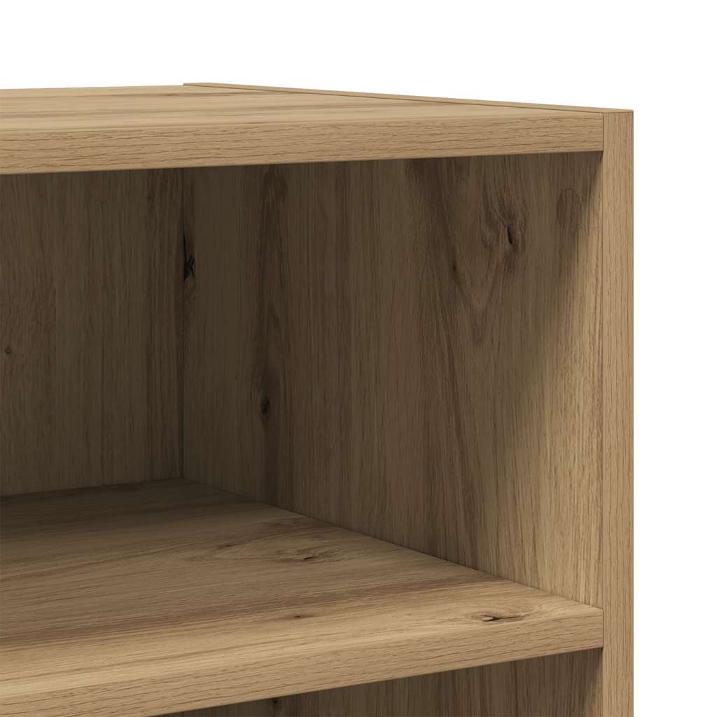 Buffet chêne artisanal 57x35x75 cm bois d'ingénierie - XIOS