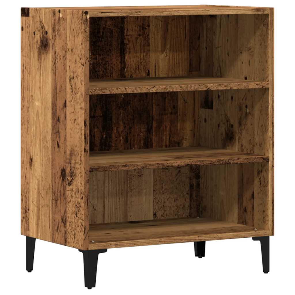 Buffet vieux bois 57x35x70 cm bois d'ingénierie - XIOS