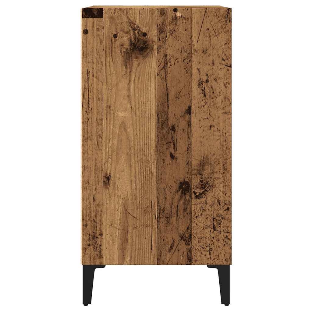 Buffet vieux bois 57x35x70 cm bois d'ingénierie - XIOS