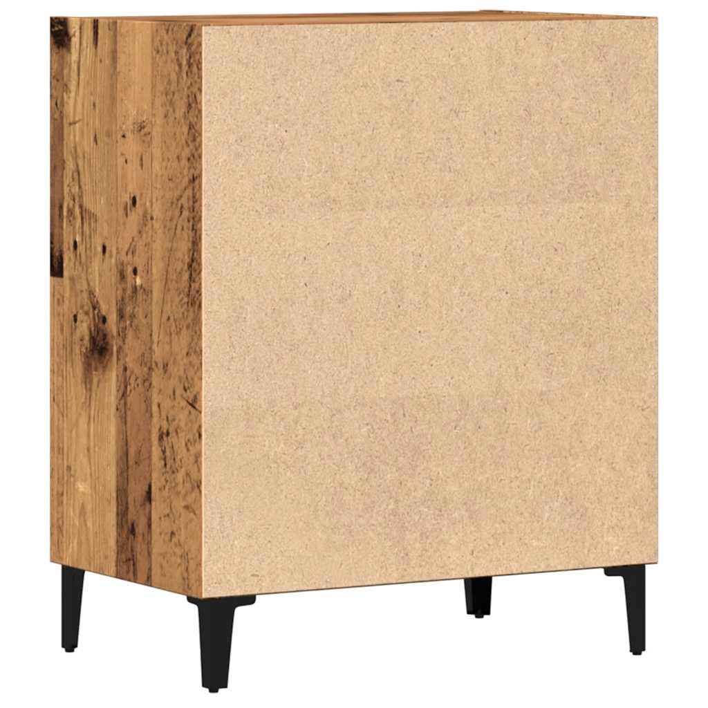 Buffet vieux bois 57x35x70 cm bois d'ingénierie - XIOS