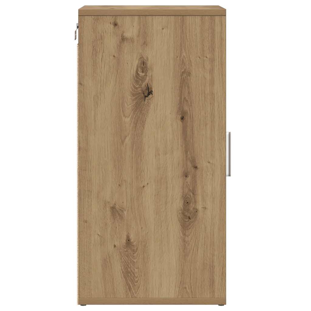 Armoire à chaussures chêne artisanal bois d'ingénierie - XIOS