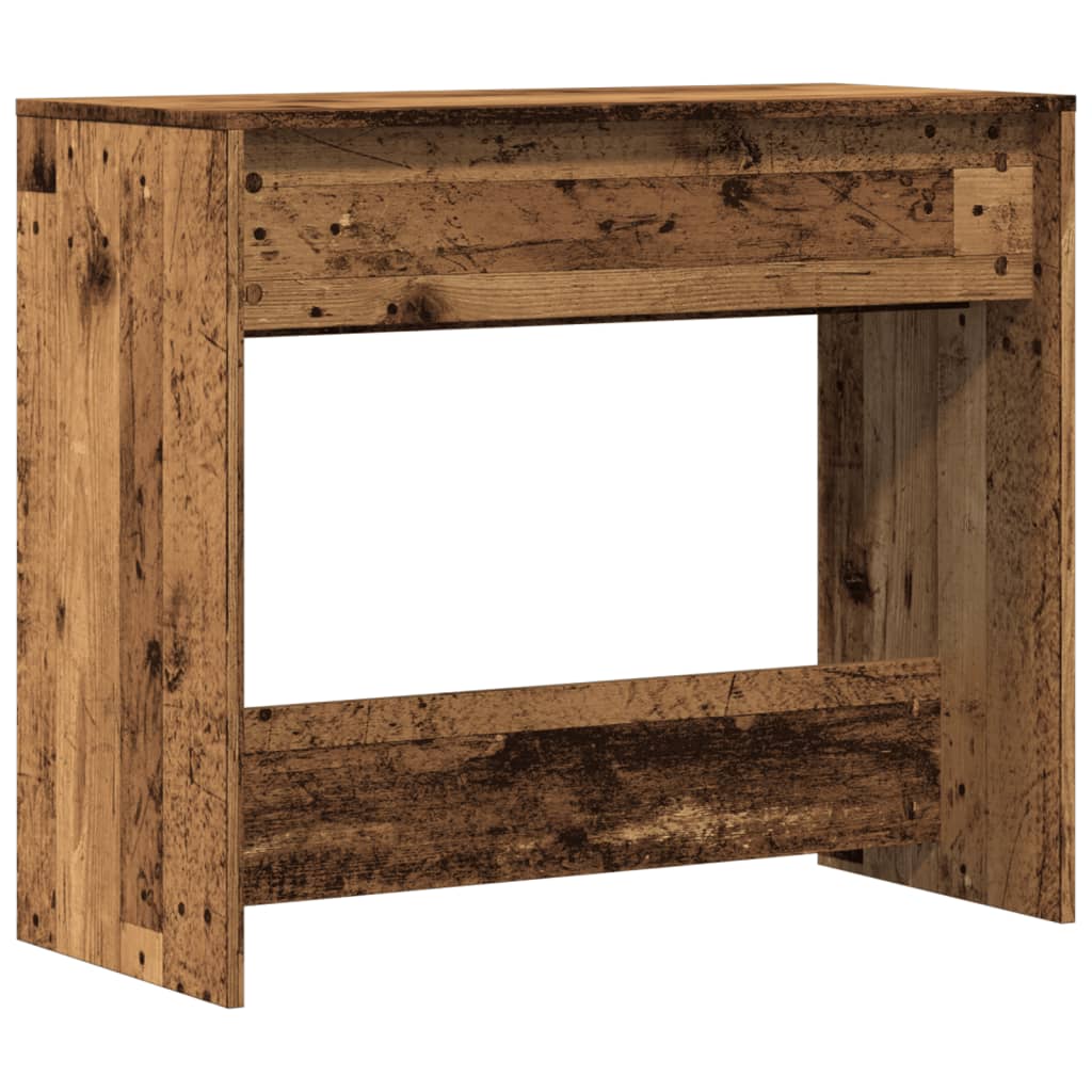 Table console vieux bois 89x41x76,5 cm bois d'ingénierie - XIOS