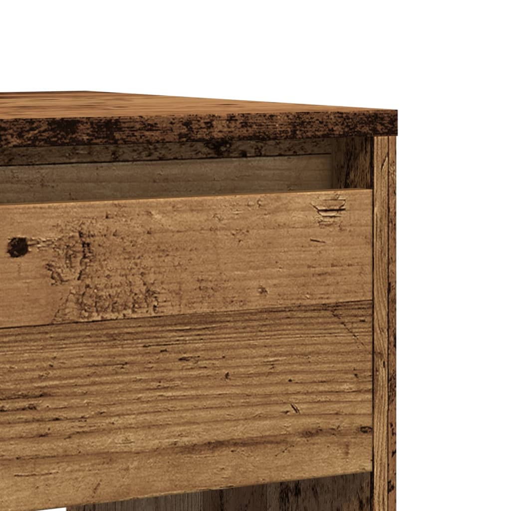 Table console vieux bois 89x41x76,5 cm bois d'ingénierie - XIOS