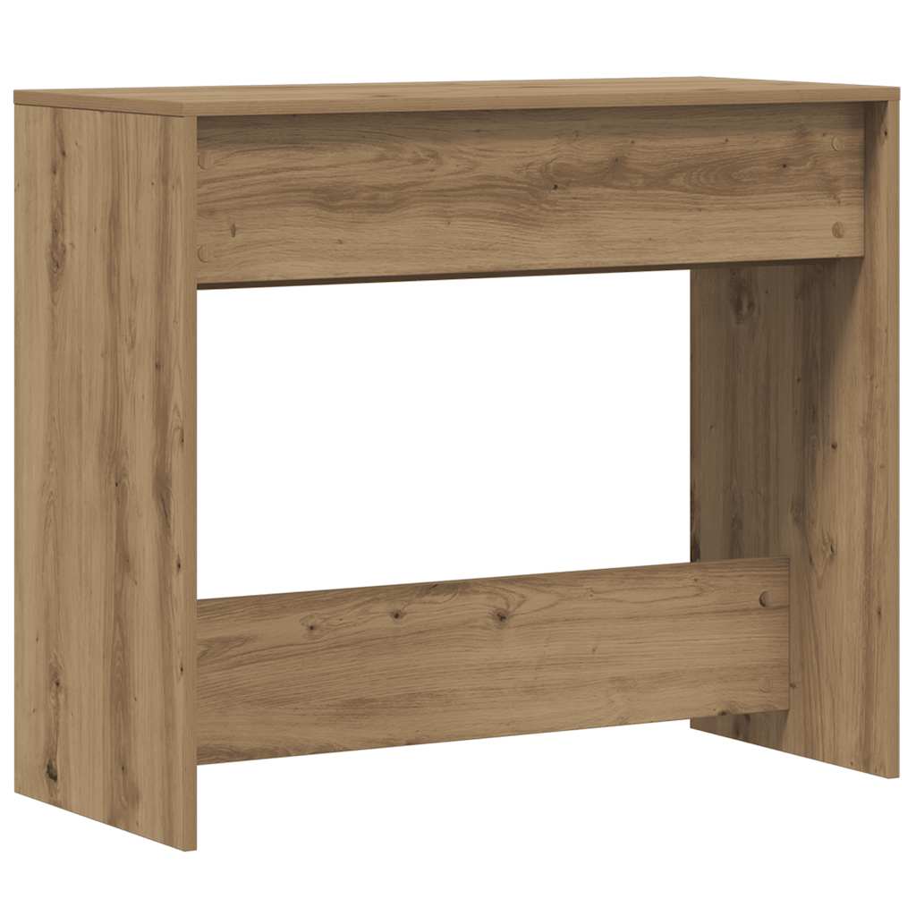 Table console chêne artisanal 89x41x76,5 cm bois d'ingénierie - XIOS