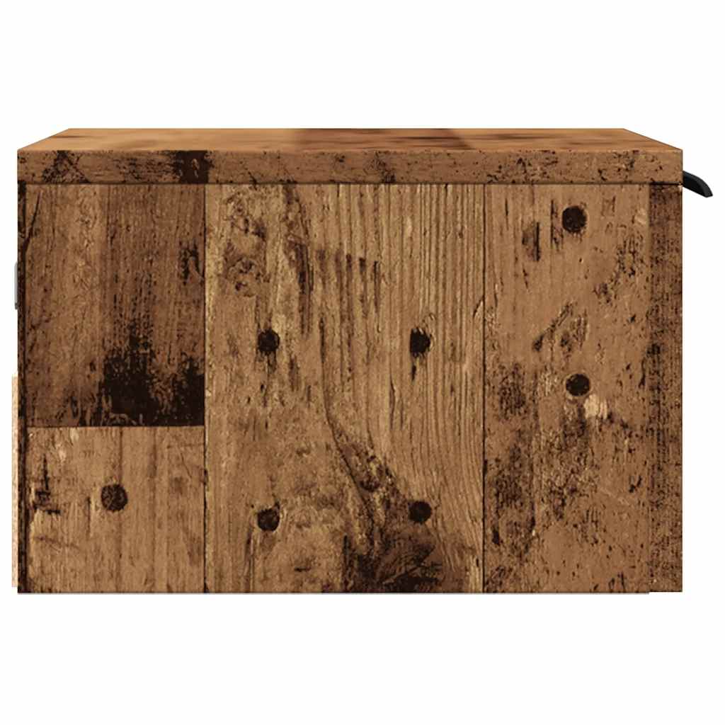 Tables de chevet murales 2 pcs vieux bois 34x30x20 cm - XIOS