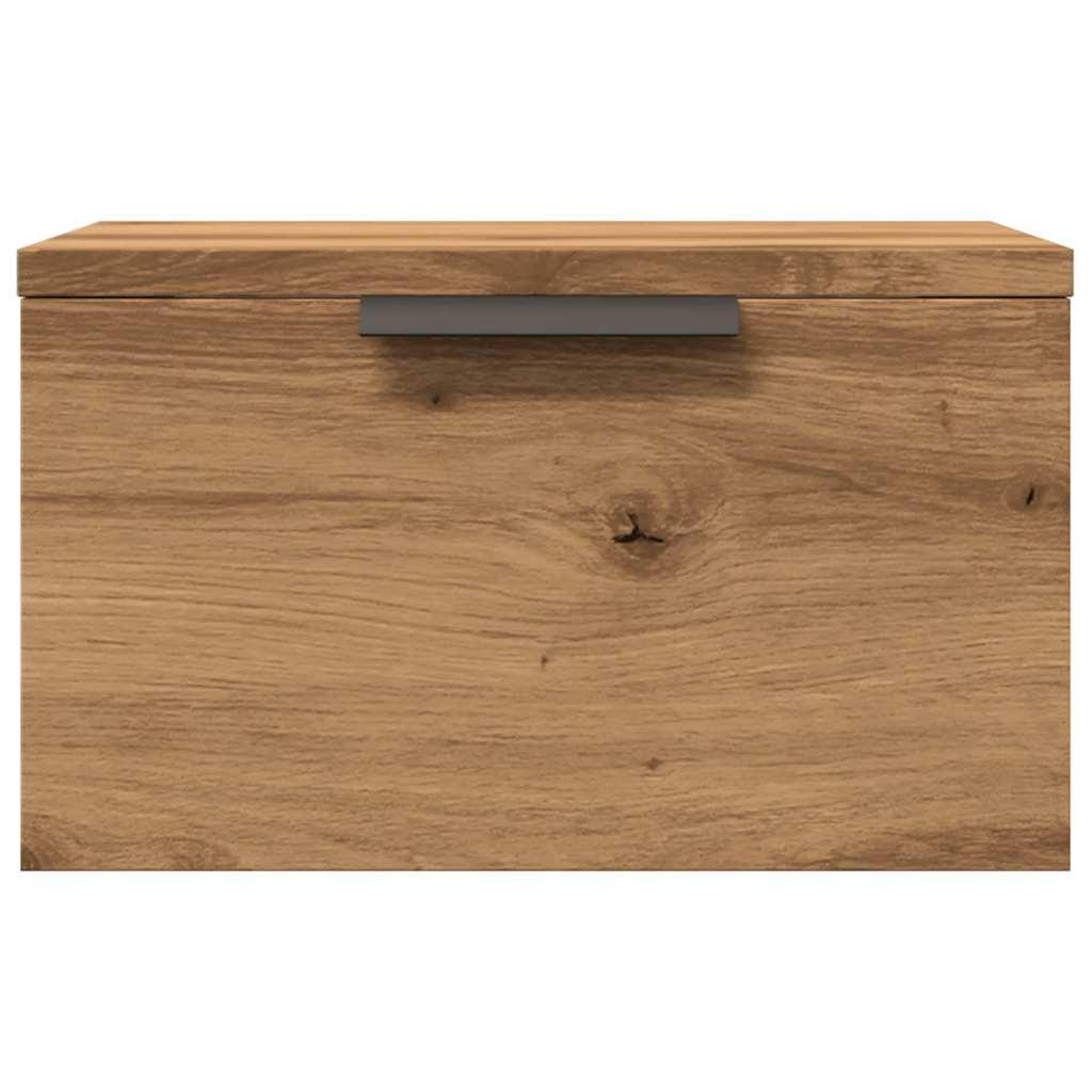 Tables de chevet murales 2 pcs chêne artisanal 34x30x20 cm - XIOS