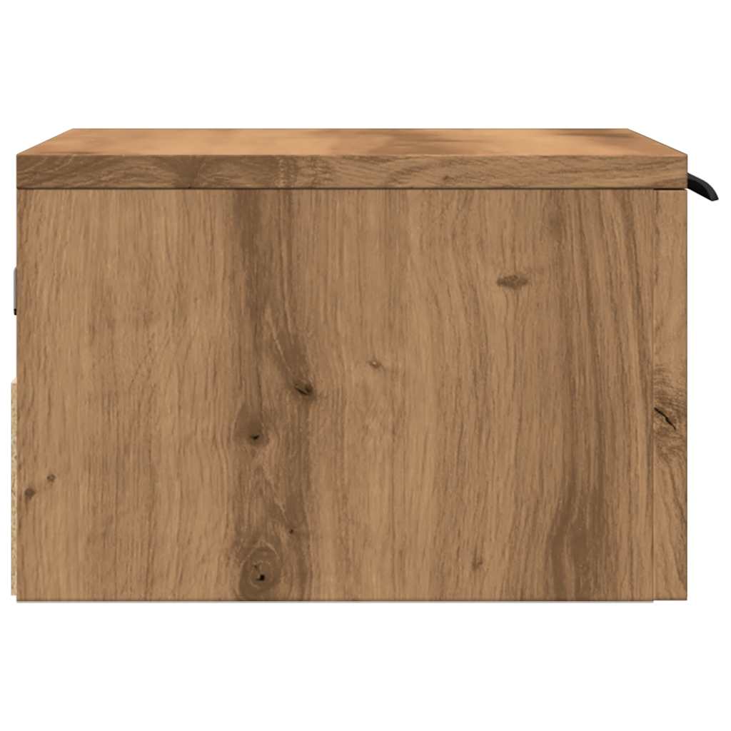 Tables de chevet murales 2 pcs chêne artisanal 34x30x20 cm - XIOS