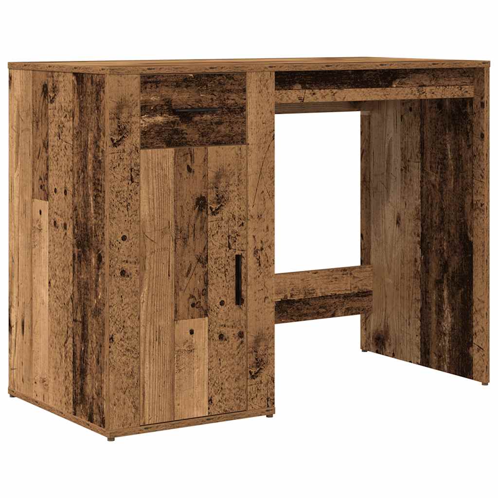 Bureau vieux bois 100x49x75 cm bois d'ingénierie - XIOS