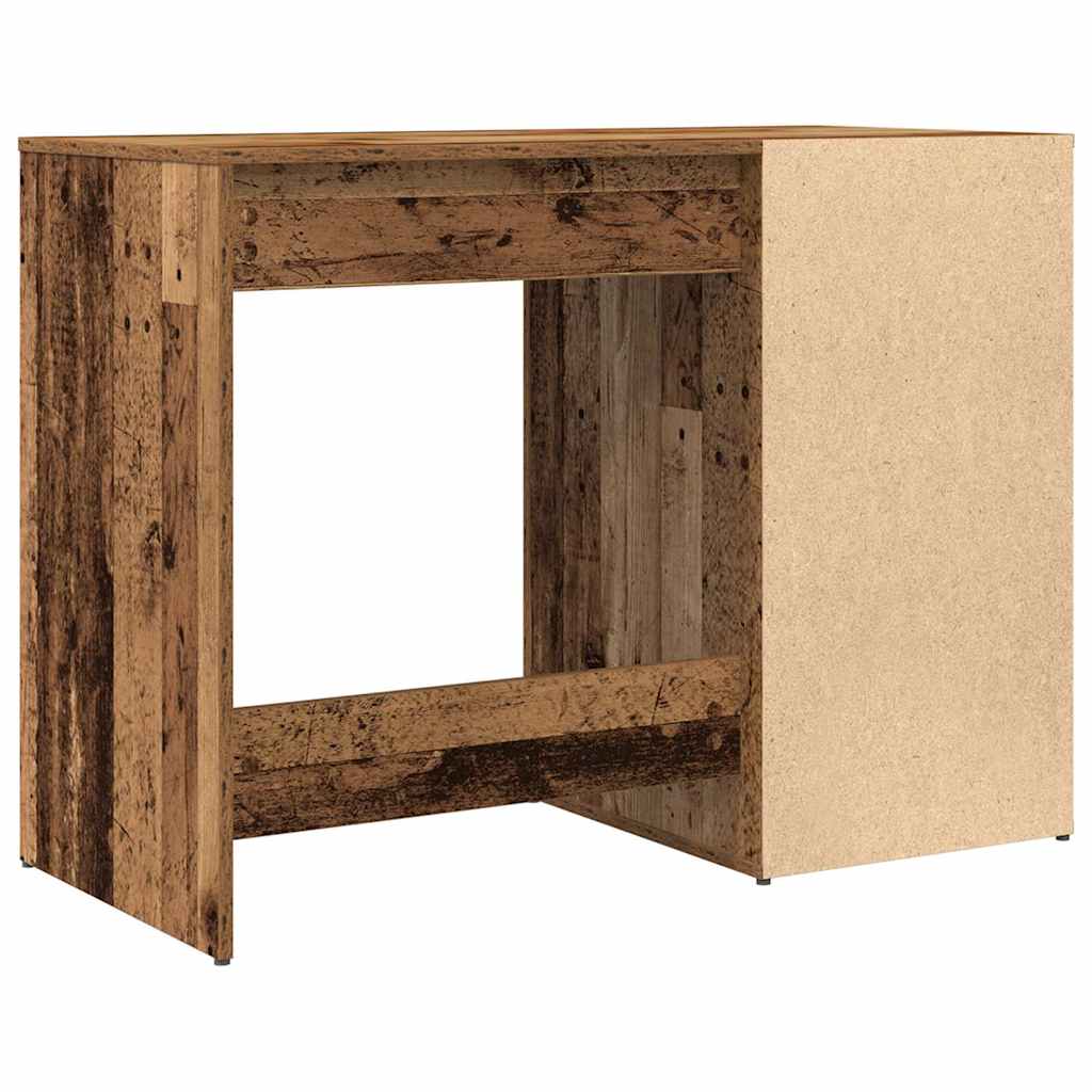 Bureau vieux bois 100x49x75 cm bois d'ingénierie - XIOS