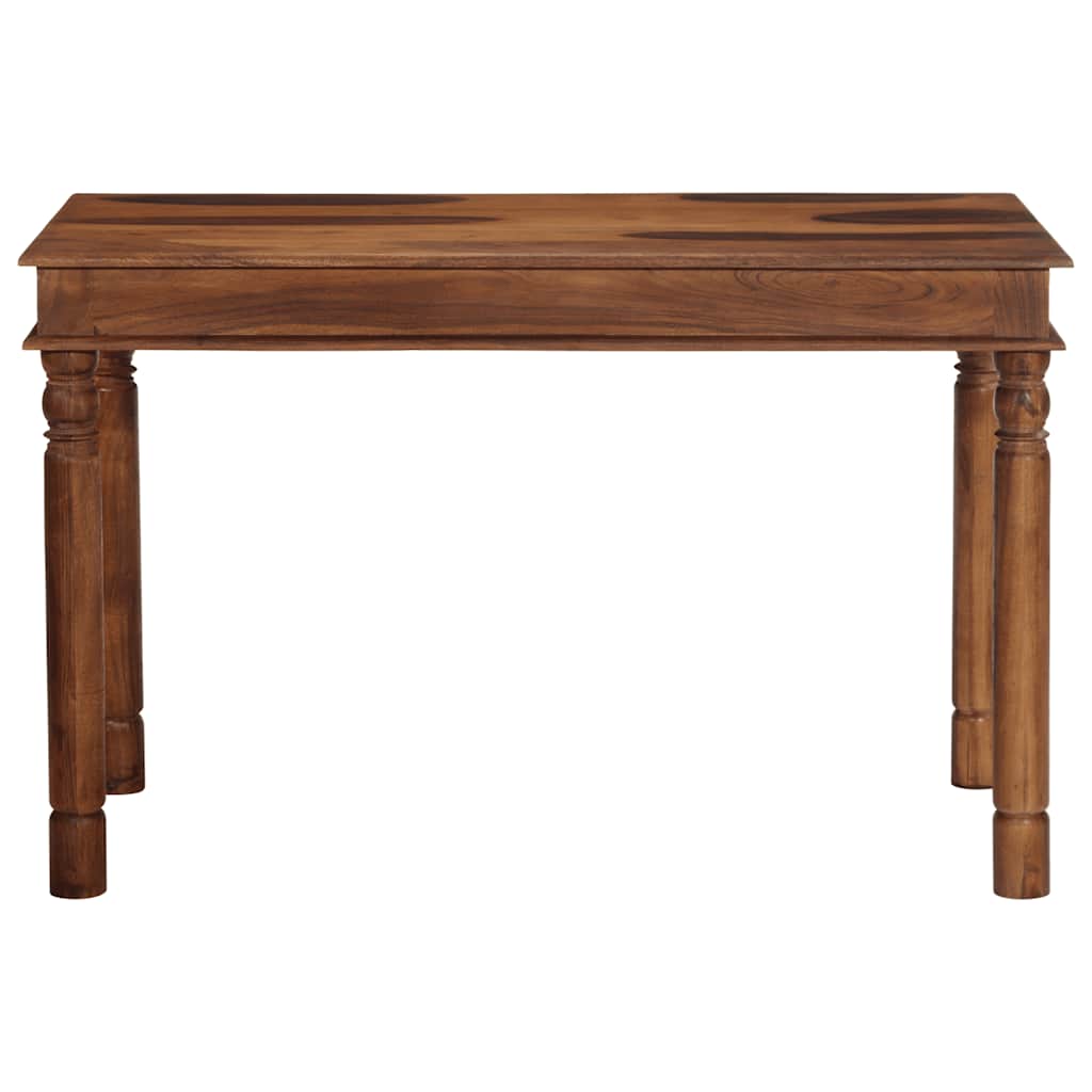 Table à manger 120x60x77 cm bois massif d'acacia - XIOS