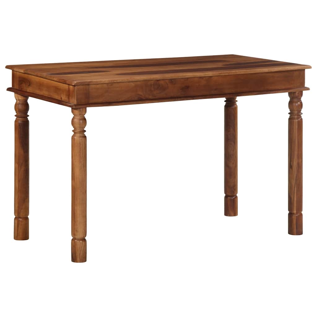 Table à manger 120x60x77 cm bois massif d'acacia