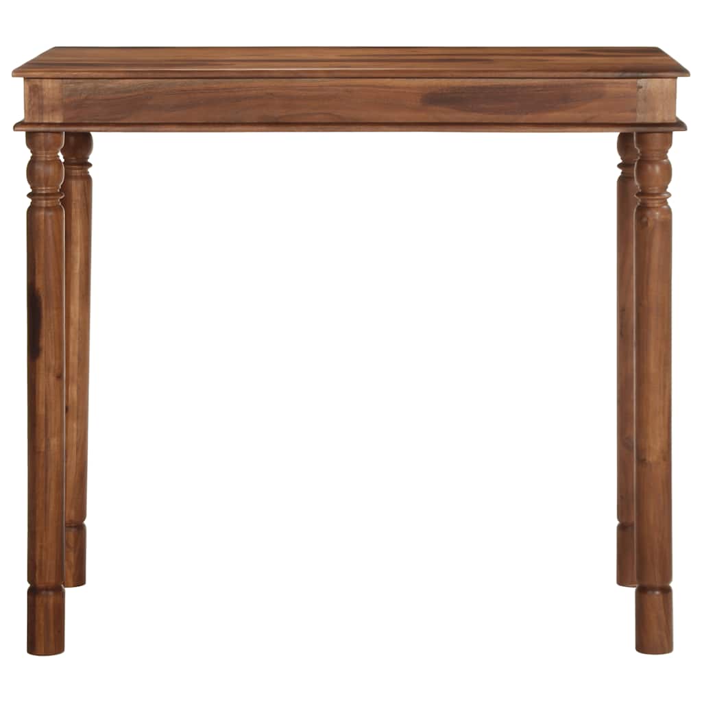 Table de bar 120x60x107 cm bois massif d'acacia - XIOS