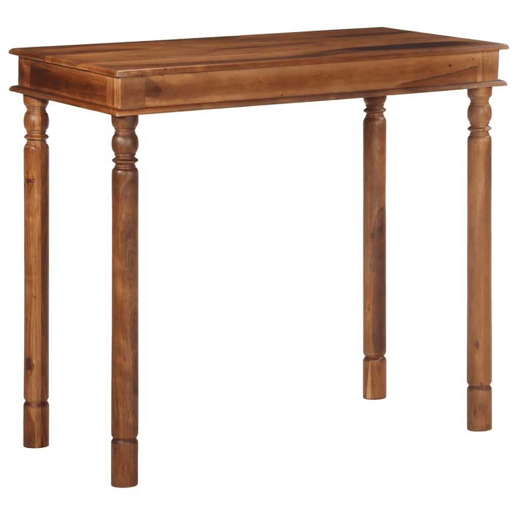 Table de bar 120x60x107 cm bois massif d'acacia - XIOS