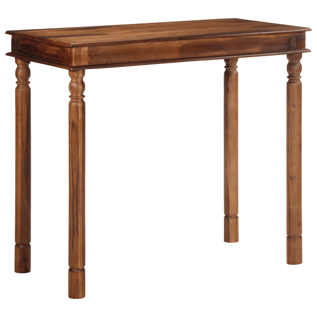 Table de bar 120x60x107 cm bois massif d'acacia
