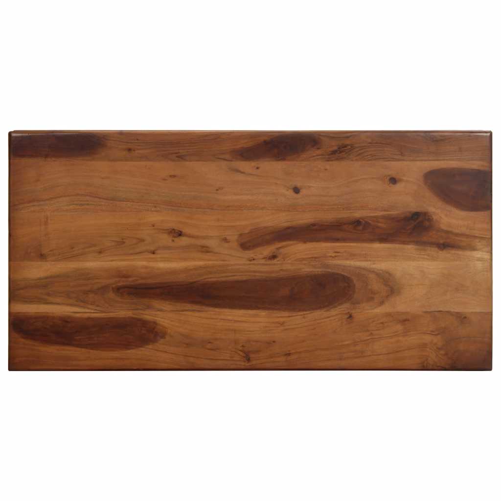 Table de bar 120x60x107 cm bois massif d'acacia - XIOS