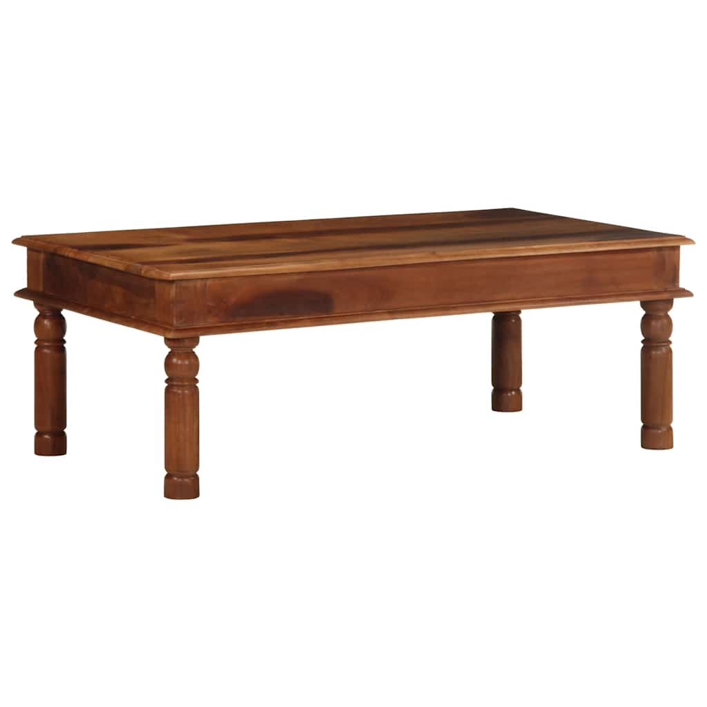 Table basse 110x60x40 cm bois massif d'acacia - XIOS