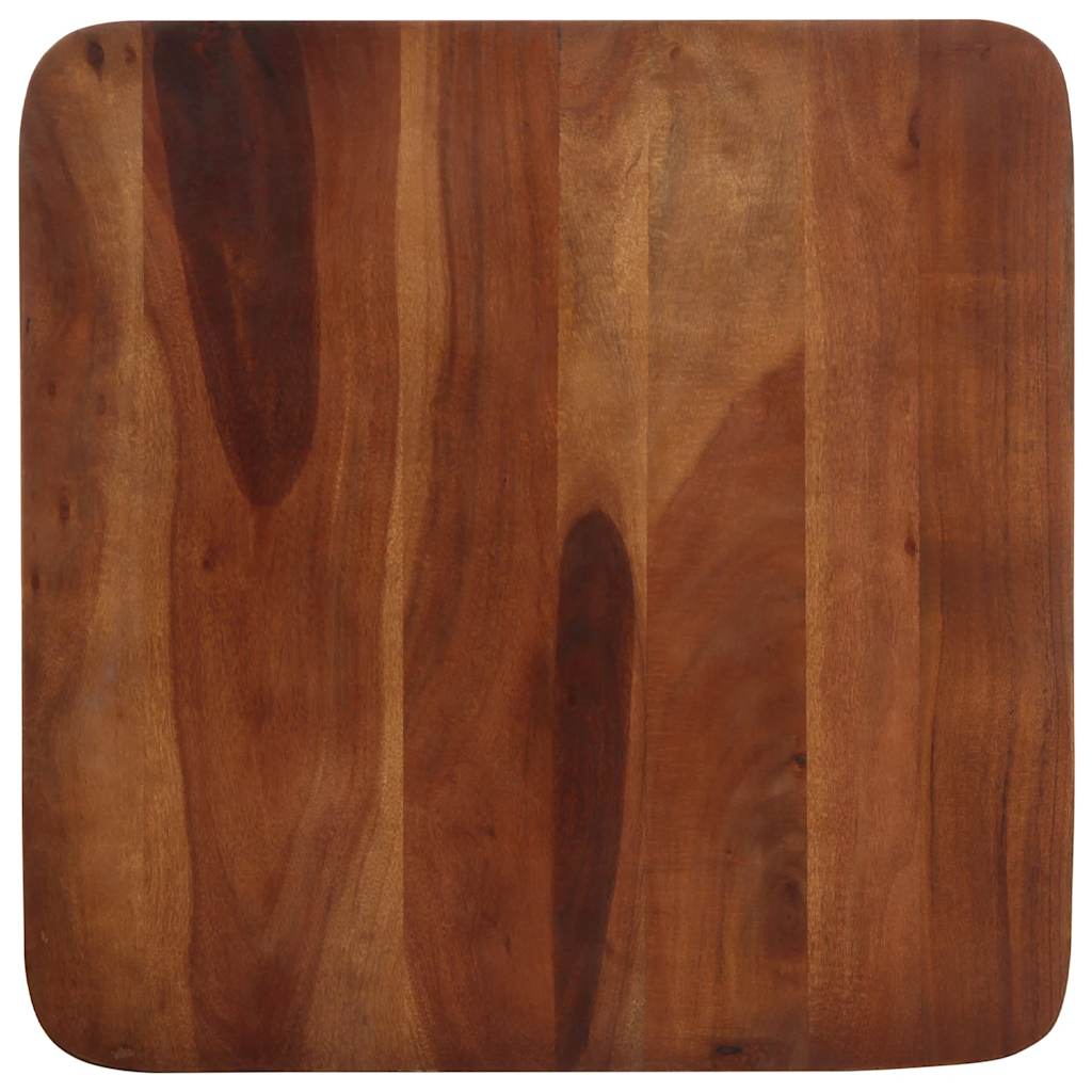 Table de bar 60 x 60 x 107 cm bois massif d'acacia - XIOS