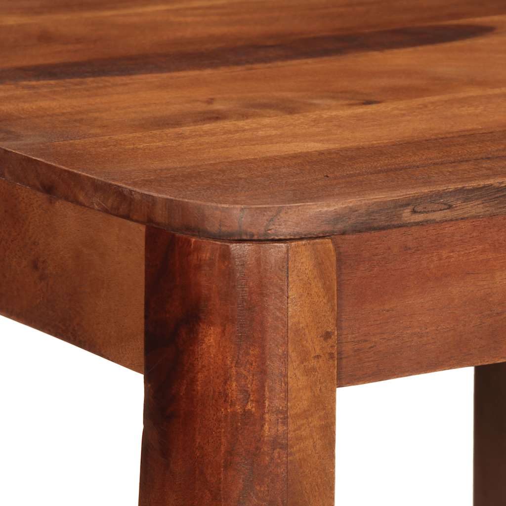 Table de bar 60 x 60 x 107 cm bois massif d'acacia - XIOS