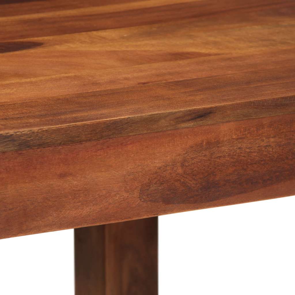 Table de bar 60 x 60 x 107 cm bois massif d'acacia - XIOS