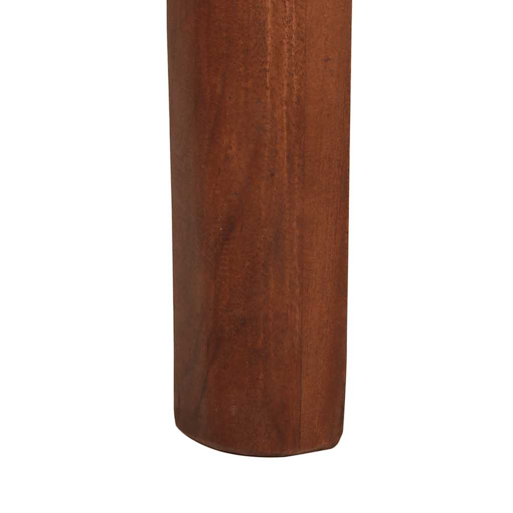 Table de bar 60 x 60 x 107 cm bois massif d'acacia - XIOS