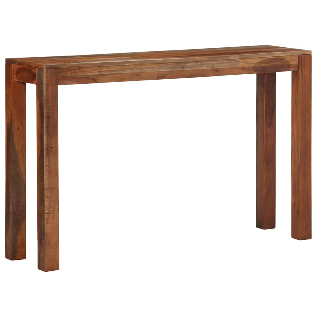 Table console 120x30x76 cm bois massif d'acacia - XIOS