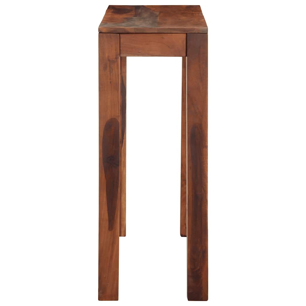 Table console 120x30x76 cm bois massif d'acacia - XIOS