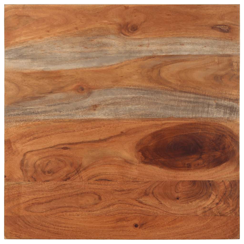 Table basse 60x60x35 cm bois massif d'acacia - XIOS