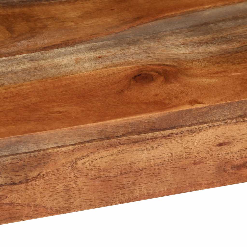 Table basse 60x60x35 cm bois massif d'acacia - XIOS