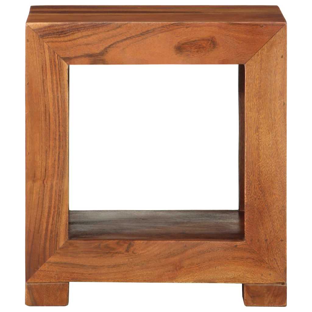 Table d'appoint 37x29x40 cm bois massif d'acacia - XIOS