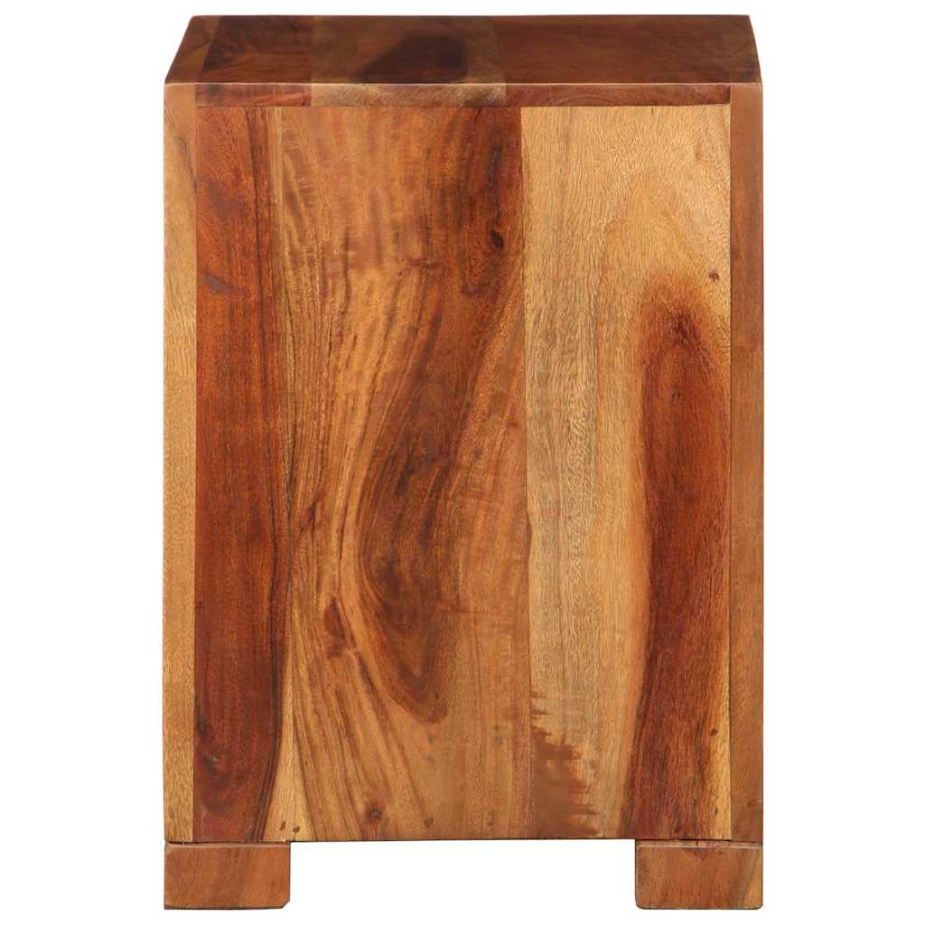 Table d'appoint 37x29x40 cm bois massif d'acacia - XIOS