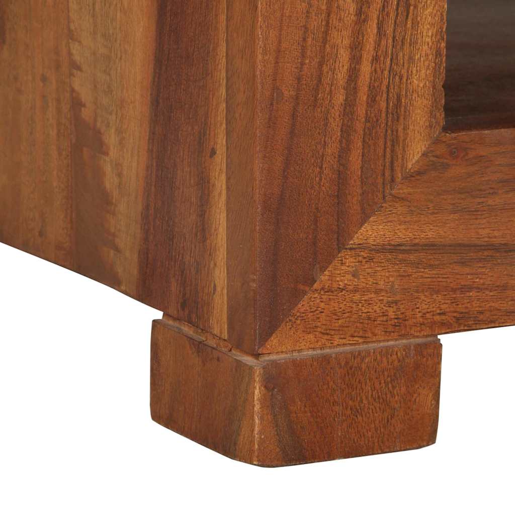 Table d'appoint 37x29x40 cm bois massif d'acacia - XIOS