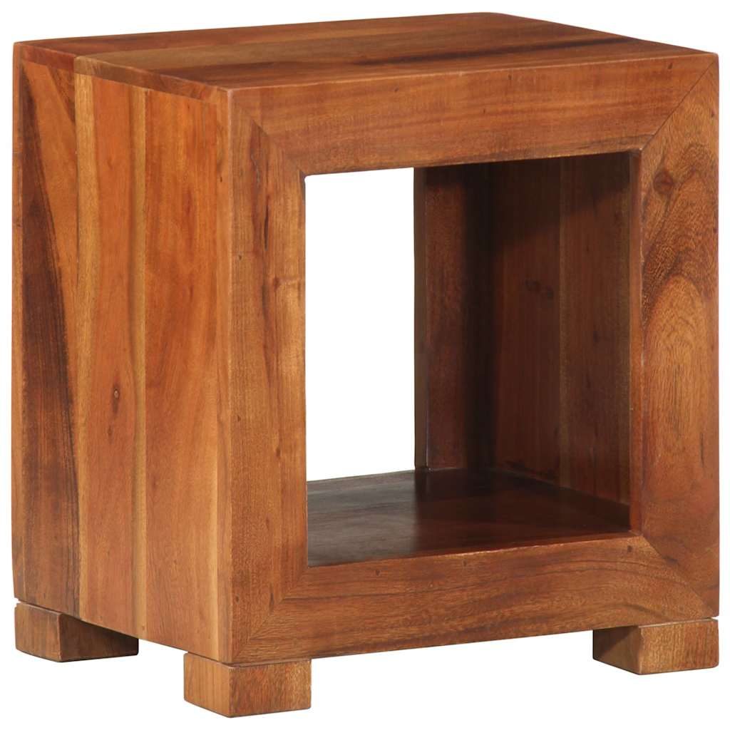 Table d'appoint 37x29x40 cm bois massif d'acacia - XIOS