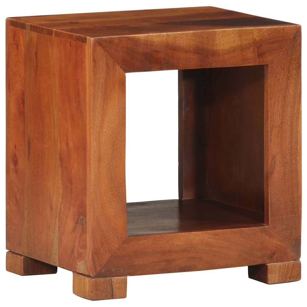 Table d'appoint 37x29x40 cm bois massif d'acacia - XIOS