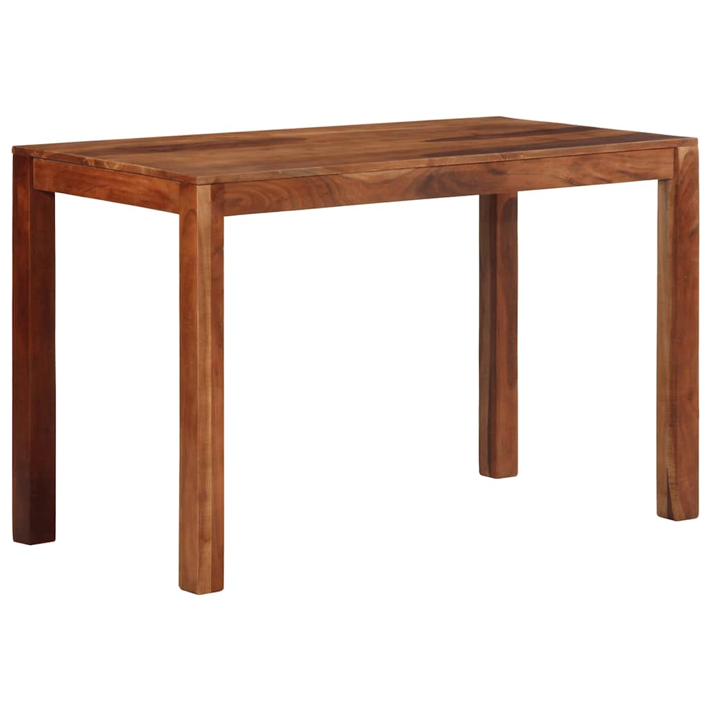 Table à manger 120x60x76 cm bois d'acacia massif - XIOS