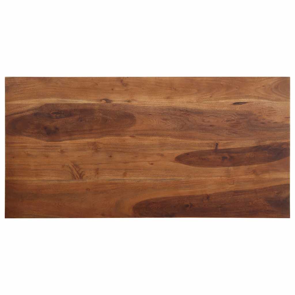 Table à manger 120x60x76 cm bois d'acacia massif - XIOS