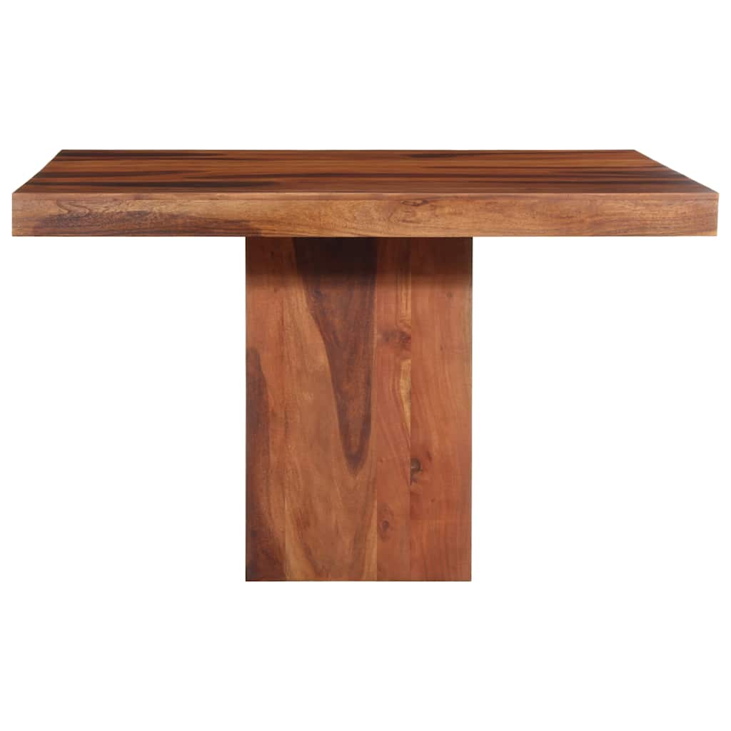 Table à manger 120x120x77 cm bois d'acacia massif