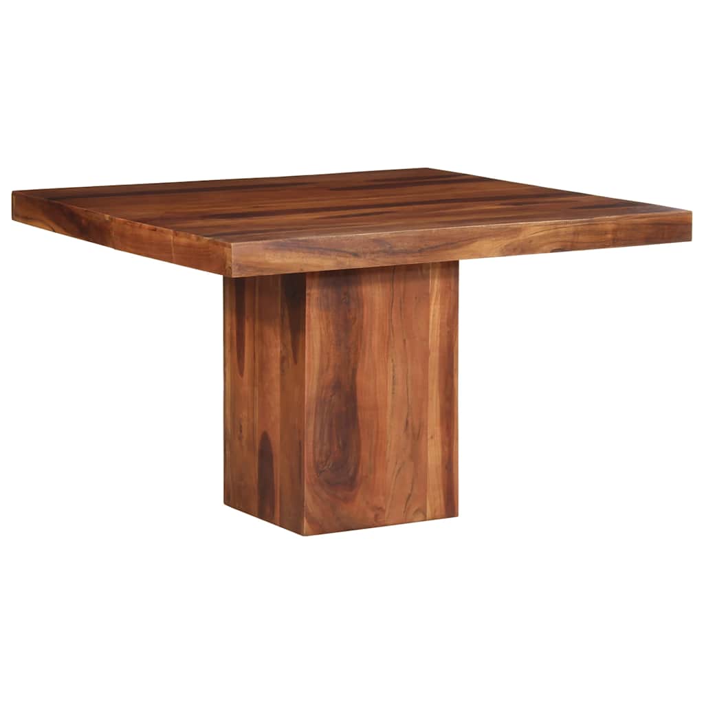 Table à manger 120x120x77 cm bois d'acacia massif