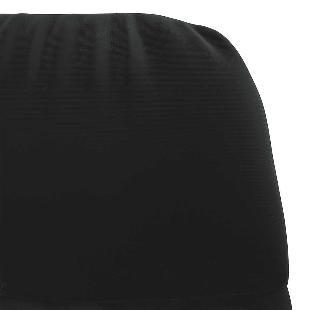 Fauteuil à bascule velours noir - XIOS