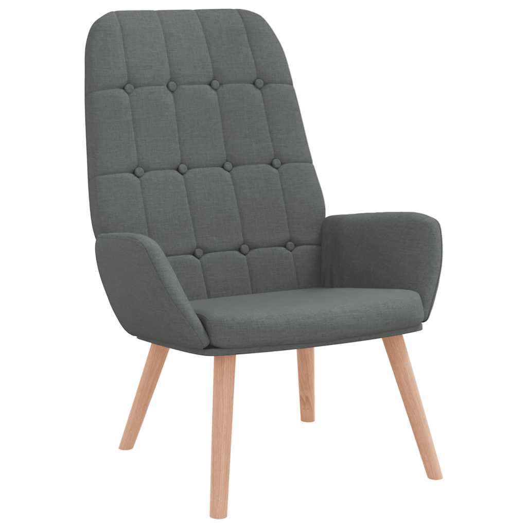 Fauteuil relaxant en tissu gris foncé - XIOS